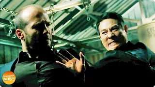 JASON STATHAM vs SCOTT ADKINS, JET LI & MEGALODON | Fight Scenes