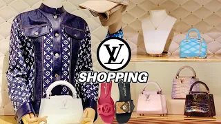 extensive SHOPPING at LOUIS VUITTON 💢 new lv bags 💢 lv shoes 💢 lv womenswear 💢 lv menswear