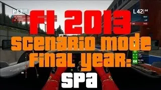 F1 2013 Scenario Mode - Final Year 4 - Spa