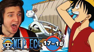 LUFFY'S FIRST SHIP!!