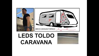 Leds para toldo de caravana