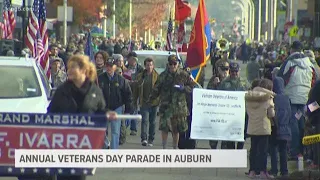 Annual Veterans Day Parade in Auburn