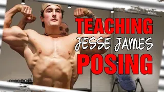 Learn To Pose! With Jesse James West || Classic Physique And Bodybuilding Compulsory Poses