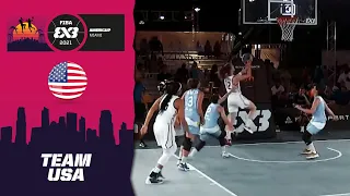 FIRST EVER Winners! - Team USA! 🌧🏀 | Mixtape | FIBA 3x3 Americup 2021