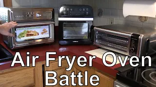 Air Fryer Oven Battle! Ninja vs Cuisinart vs GoWISE USA - Chicken Wings
