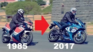 Suzuki GSX-R History (1985 - 2017) | Evolution of a SuperBike