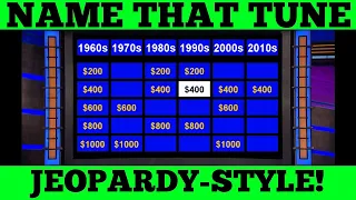 Name That Tune Music Trivia Jeopardy Style Quiz #11