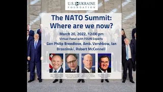 Where are we now on NATO and Ukraine?