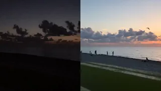 Miami Florida South beach sunrise timelapse 🌅