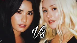 Christina Aguilera vs Demi Lovato (G#4 / B♭4 -  G#5 / B♭5) Vocal Battle