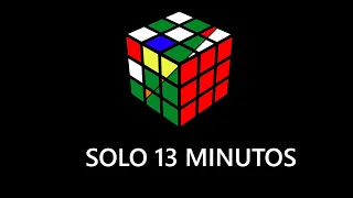 APRENDE A RESOLVER EL CUBO RUBIK EN SOLO ¡¡¡13 MINUTOS!!!