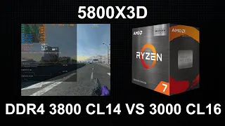 5800X3D on 3800Mhz Tuned B-die VS Cheap 3000Mhz Untuned Ram (Tested in Warzone 2)