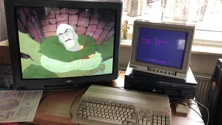 Dragon's Lair - as a real Laserdisc game