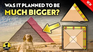 Was the Khafre Pyramid Planned to be Much BIGGER? | Ancient Architects