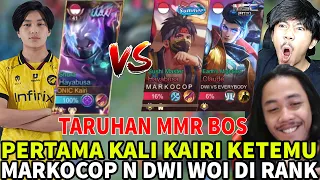 ONIC KAIRI KETEMU MARKOCOP n DWI WOII DI RANK ! GILA SIH INI BENAR BENAR RUSUH BANGAT TARUHAN MMR !