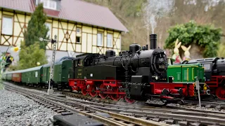 G-Scale Garden Railroad and 7,25 inch Railway line! Visiting my friends place...