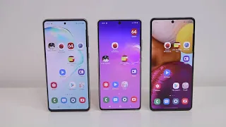 Атака клонов! Samsung Galaxy S10 Lite, Galaxy A71 и Galaxy Note10 lite / Арстайл /