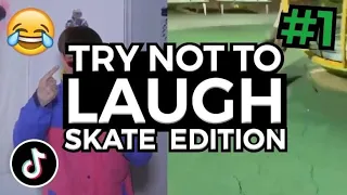 Try Not To Laugh Skate Edition #1 IF YOU LAUGH YOU LOSE (Skateboarding Fails, Memes & More!)