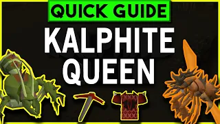 OSRS Kalphite Queen Solo Guide - Melee / Ranged / Magic - Quick Guide [2023]
