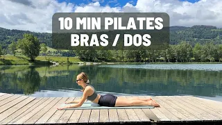 10 MIN PILATES | FOCUS BRAS DOS | SANS ÉQUIPEMENT | JESSYPILATES