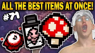 Getting ALL The Rarest Items In ONE RUN! - The Binding of Isaac: Repentance #71