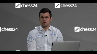 Magnus Carlsen on Ian Nepomniachtchi