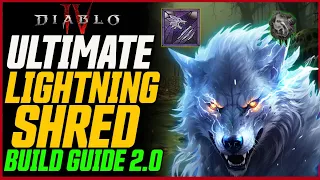 UPDATED Poison Lightning Shred // Diablo 4 Blightning Shred Druid Build Guide