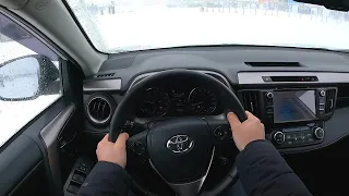 2018 TOYOTA RAV 4 (2.5L) 180HP POV TEST DRIVE