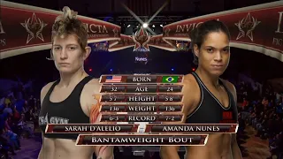 Sarah D'Alelio vs Amanda Nunes [Fight Highlights]