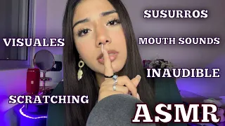 ASMR RÁPIDO Y AGRESIVO / Mouth Sounds + VISUALES + Inaudible + TAPPING + Hands sounds Y MÁS...