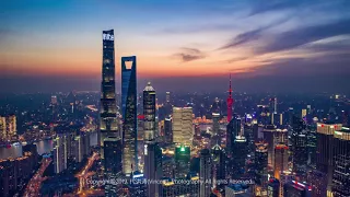 Flycam Thành Phố Thượng Hải, Trung Quốc 2019