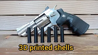 3D printed shells for airsoft revolver (cheap shells)