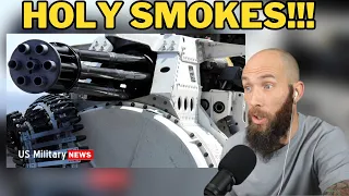 South African Reacts to Top 7 Rotary Cannons of the US Military