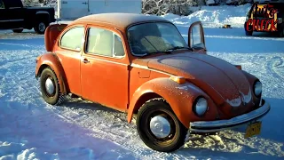 VW Beetle aircooled cold start compilation / Part 1
