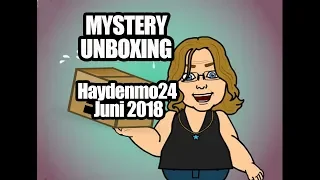 MYSTERY UNBOXING Haydenmo24 Juni 2018