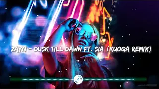 ZAYN - Dusk Till Dawn ft. Sia (Kuoga Remix) Lyrics//EDM Music 2022//Magic Music//Tiktok