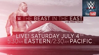 Brock Lesnar: The Beast in the East Live from Tokyo will air live on WWE Network this Saturday