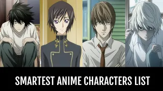 SMARTEST ANIME CHARACTERS BY THEIR IQ TOP COMPARISON