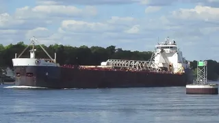 Ships on the St Lawrence River