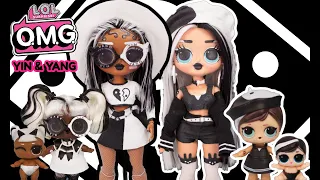 OMG Yin & Yang Makeover DIY 2 Dolls In 1 Video Big Sister OMG Fashion Doll