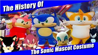 The History of The Sonic the Hedgehog Mascot Costumes