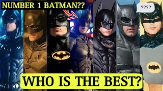 Batman Actors Ranked || Who Is The Best Batman || Batman Ranking