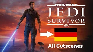 Star Wars Jedi Survivor | Alle Cutscenes Movie | Deutsch/German Movie HD