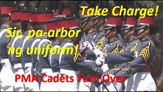 PMA Cadets (CCAFP) Turn Over of Command