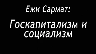 Ежи Сармат отвечает: Госкапитализм и социализм