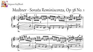 Medtner - Sonata Reminiscenza, Op. 38 No. 1 (Gilels)