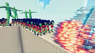 100x *NEW* KID +GIANT ZOMBIE vs EVERY GOD - Totally Accurate Battle Simulator TABS