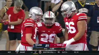 TC Caffey amazing TD run! First Ohio State TD