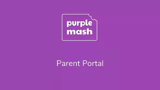 Purple Mash's Parent Portal