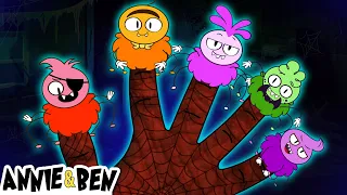 Halloween Songs For Kids | The Spider Finger Family | Annie And Ben